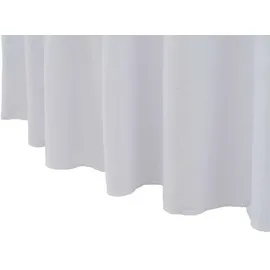 vidaXL 2 Stück Stretch-Tischdecken mit Rand Weiß 180 x 74 cm