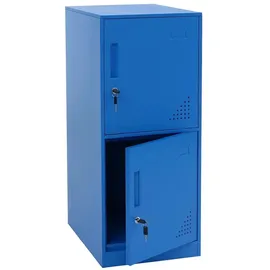 MCW MCW-P63 Aktenschrank 90 x 38 x 45 cm Blau