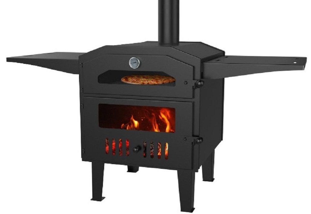 Preisvergleich Produktbild ECOfoxx Grillkamin Pizza-Ofen, Gartenkamin, Zeltofen