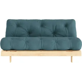 Karup Schlafcouch Baumwolle 2,5-Sitzer Blau