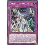 SDCB-DE036 - Kristallkonklave - Common - Deutsch - 1. Auflage - im Set mit Ultrapro Toploader - Yugioh