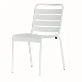 JAN KURTZ Mya Metal Stapelstuhl 50 x 57 x 83 cm weiß