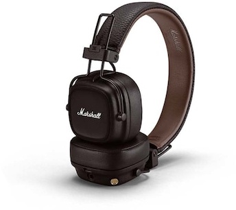 Marshall Major IV On-Ear-Kopfhörer Bluetooth braun