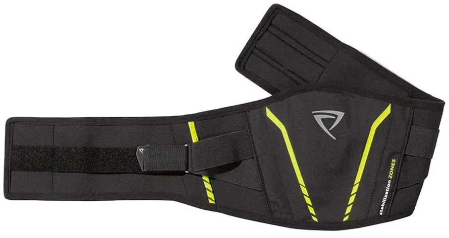 Difi Inventor Nierengurt - Black / Signal Yellow - 2XL