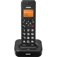 Brondi Bravo Star DECT-Telefon Schwarz