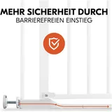 hauck Clear Step Autoclose 2 White 75-80 cm, Weiß