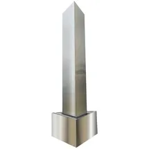 Köhko Gartenbrunnen Dreieckssäule H200cm mit LED