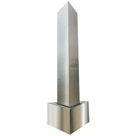 Köhko Gartenbrunnen Dreieckssäule H200cm mit LED