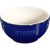 Staub Ceramique Schüssel 12 cm, rund, Dunkelblau, Keramik