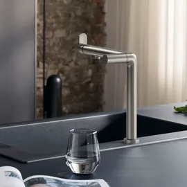 Hansgrohe Aqittura M91 Einhebelmischer Schwarz