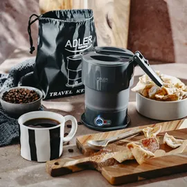Adler AD 1377 0.6l 600w Wasserkocher / Grey