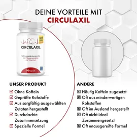 circulaxil Kapseln - Qualität aus Deutschland - geeignet für Männer und Frauen | 90 Kapseln Inhalt (1x)