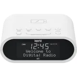 Imperial DABMAN d20 Radiowecker, DAB+, DAB, AM, FM, Weiß