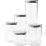 Joseph Joseph Podium Steel Aufbewahrungsbehälter-Set, 5-tlg. 95035