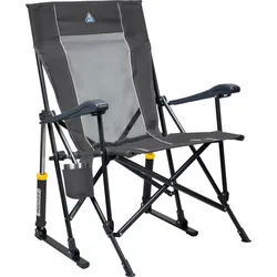GCI Road Trip Rocker Campingstuhl (Gewicht 5,9kg) - STK - dark charcoal