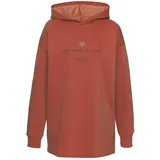 LASCANA Hoodie mit Print braun/rot 36/38