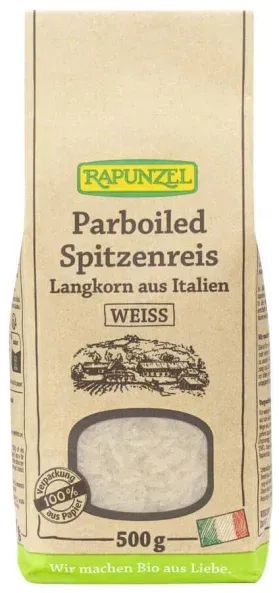 Rapunzel Parboiled Spitzenreis Langkorn weiß bio 500g