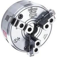 Röhm Keilstangen-Drehfutter mit Grund- und harten Aufsatzbacken 160/5