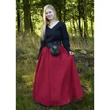 Battle-Merchant Mittelalterlicher Rock Damen Rot XXL