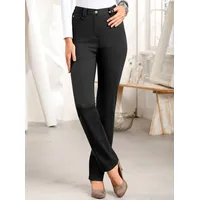Sieh an! Stretch-Hose in schwarz | Gr.: 38