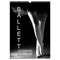 Calvendo Ballett Schwarzweiss (Wandkalender 2026 DIN A3 hoch), CALVENDO