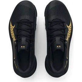 Under Armour Jet '23 Basketballschuhe 001 black/metallic gold/metallic gold 45.5