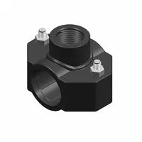 Hunter Anbohrschelle 63 mm schwarz