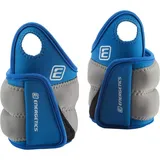 Energetics Gewichtsmanschette mit Daumenschlaufe, Blau/Grau, 1 kg