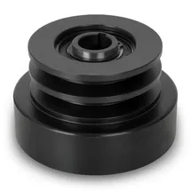 Eberth Doppel Fliehkraftkupplung 25mm Welle Doppelkeilriemen, 7mm Passfedernut,