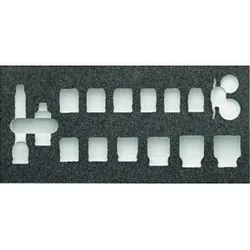 Modul 1/3 leer Kraft-Steckschl. 1/2"