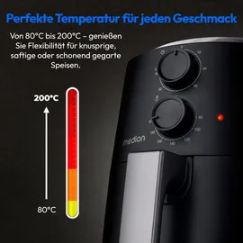 Medion P30 L Heißluftfritteuse MD13020 schwarz