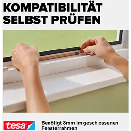 Tesa Fliegengitter Insect Stop Clip On 120 x 240 cm Anthrazit