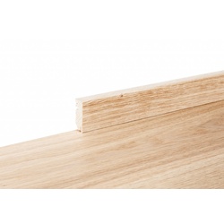 Sockelleiste Cube Eiche furniert roh-optik geölt
