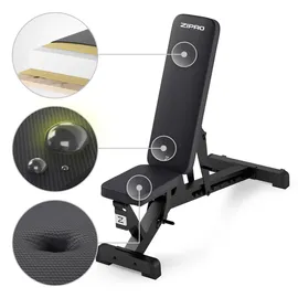 Zipro Hantelbank Zipro Pumpiron Schwarz