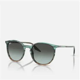 Ray-Ban RB2204-1394GK-54 - Damen/Herren Sonnenbrille - Striped Blu Gradient Green - Einheitsgröße