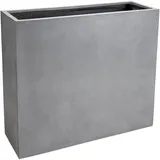 VIVANNO Pflanzkübel Elemento 88 cm x 30 cm x 75 cm Betonoptik Grau