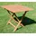 ALEOS. Gartentisch 120 x 70 x 76 cm Braun