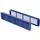MS Beschläge Lüftungsgitter Türlüftung Kunststoff Blau Paarweise 457mm x 92mm