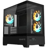 Gigabyte C201 Panoramic Midi Tower Gaming Gehäuse mit Glasseitenfenster