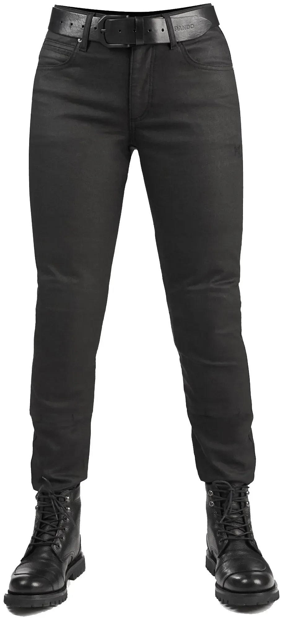 Pando Moto Lorica Black Damen Motorrad Jeans