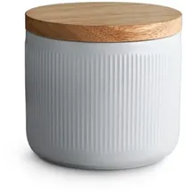 Springlane Vorratsdose Keramik hellgrau 10,1 x 9,3 cm 400 ml