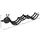 DanDiBo Ambiente Toilettenpapierhalter Holz Schwarz Raupe Klopapierhalter Wand WC Rollenhalter Ersatzrollenhalter