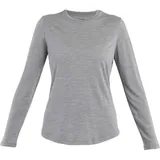 Icebreaker Merino 125 Cool-Lite Sphere III L/S Tee Grau L