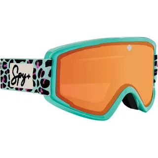 Bollé SPY+ - CRUSHER ELITE JR, Gloss Teal, LL Persimmon, Small, Snow Goggles, Unisex, Children
