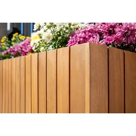 prestige home living outdoor Pflanzkübel 84 x 30 x 35 cm Braun