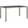 vidaXL Gartentisch 150 x 90 x 75 cm Grau