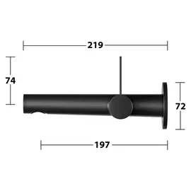 Keuco IXMO Einhandmischer Schwarz Matt