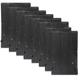 Aysolar 800W 12V Flexibel Solarpanel 8x100W 18V ETFE Monokristallin Solarmodul für Batterien, Marine, Wohnmobil, Anhänger, Boot, Kabine, Van, Auto und unebene Oberflächen