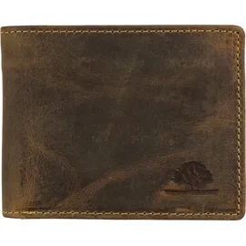 GREENBURRY Vintage Geldbörse Herren braun