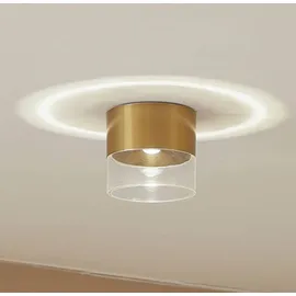 LINDBY Dalila 1 flammig rund gold Aluminium